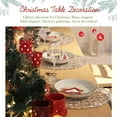 thumbnail image 6 of Paper Braided Round Placemats Natural Non-Slip Heat Resistant Table Mats for Dining Tables Farmhouse Woven Indoor & Outdoor Place mats for Thanksgiving., 6 of 6