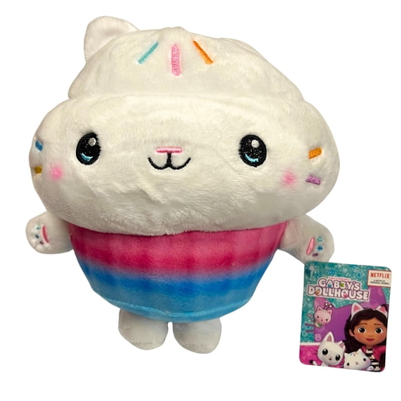 Figura de Peluche Cakey Cat de Gabby's Dollhouse de DREAMWORKS