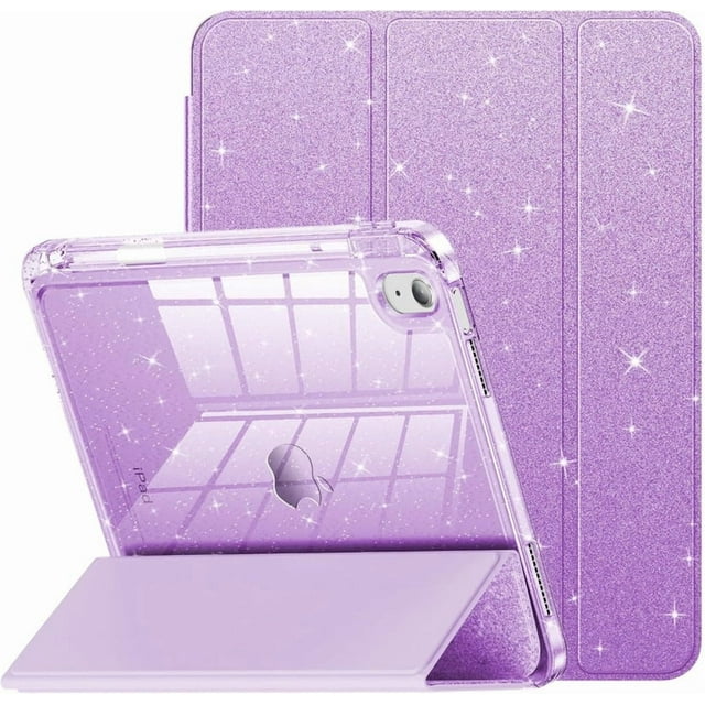 Teknet Funda Delgada Clear Glitter para iPad Air 11 , Air 4 , 5