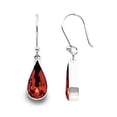 thumbnail image 4 of Aretes Zvezda Gota color Scarlet plata .925 Zvezda ZAR-GOT18-SCA-G, 4 of 4