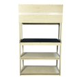 thumbnail image 6 of 5-Tier Bakers Rack, Kitchen Storage Shelf and Microwave Stand with Coffee Bar, Particle Board Organizer for Pantry, 39.37 Inch, White and Black, 6 of 11