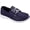 Navy, variant on Skechers Slip-On Walking Shoes for Women, Go Walk Lite Eclipse Boat Style, 5gen Cushioning, Goga Max Insole
