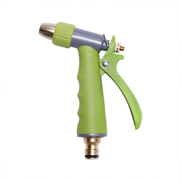 Fnyoxu Garden Hose Nozzle, TPR Grip Spray Nozzle High Pressure Water Nozzle With 4 Patterns For Watering Garden, Washing Cars