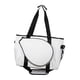 thumbnail image 1 of Bolsa de hombro para raqueta de bádminton, bolsa de bádminton, con bolsa portátil con cremallera para mujeres y hombres blanco, 1 of 7