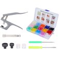 thumbnail image 3 of Sewing Accessories, Resin 15 Colors Practical Professional  Snap Fastener Set, For Home Women, 3 of 8