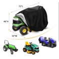 thumbnail image 4 of Protective cover for lawn mower 210D, 195*66*112, black, 4 of 4