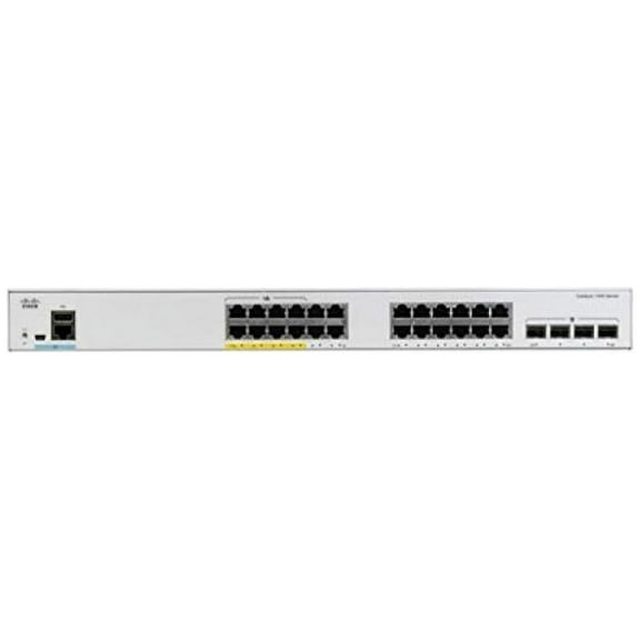 Cisco Catalyst 1000-24T-4X-L Switch, 24 Ports - Manageable - 2 Layer Supported