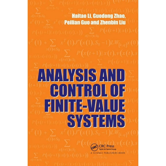 Analysis and Control of Finite-Valued Systems, (Paperback)