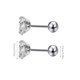 thumbnail image 2 of Pendientes de 5 piezas, pernos de cristal chapados en perno, accesorios de joyería geométrica, decoraciones de cartílago, moda para mujeres y Ropa, zapatos y accesorios Miscelánea acero 0.8*4*5mm Sonducket AP009679-11B, 2 of 6