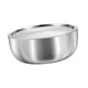 thumbnail image 5 of Cuenco de acero inoxidable para platos, cacerola, utensilio de cocina que ahorra espacio, cuenco para preparar ensaladas, para mezclar, lavar, prepara, 5 of 8