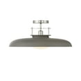 thumbnail image 3 of Gavin 1-Light Ceiling Light in Gray with Polished Nickel Accents, 3 of 5