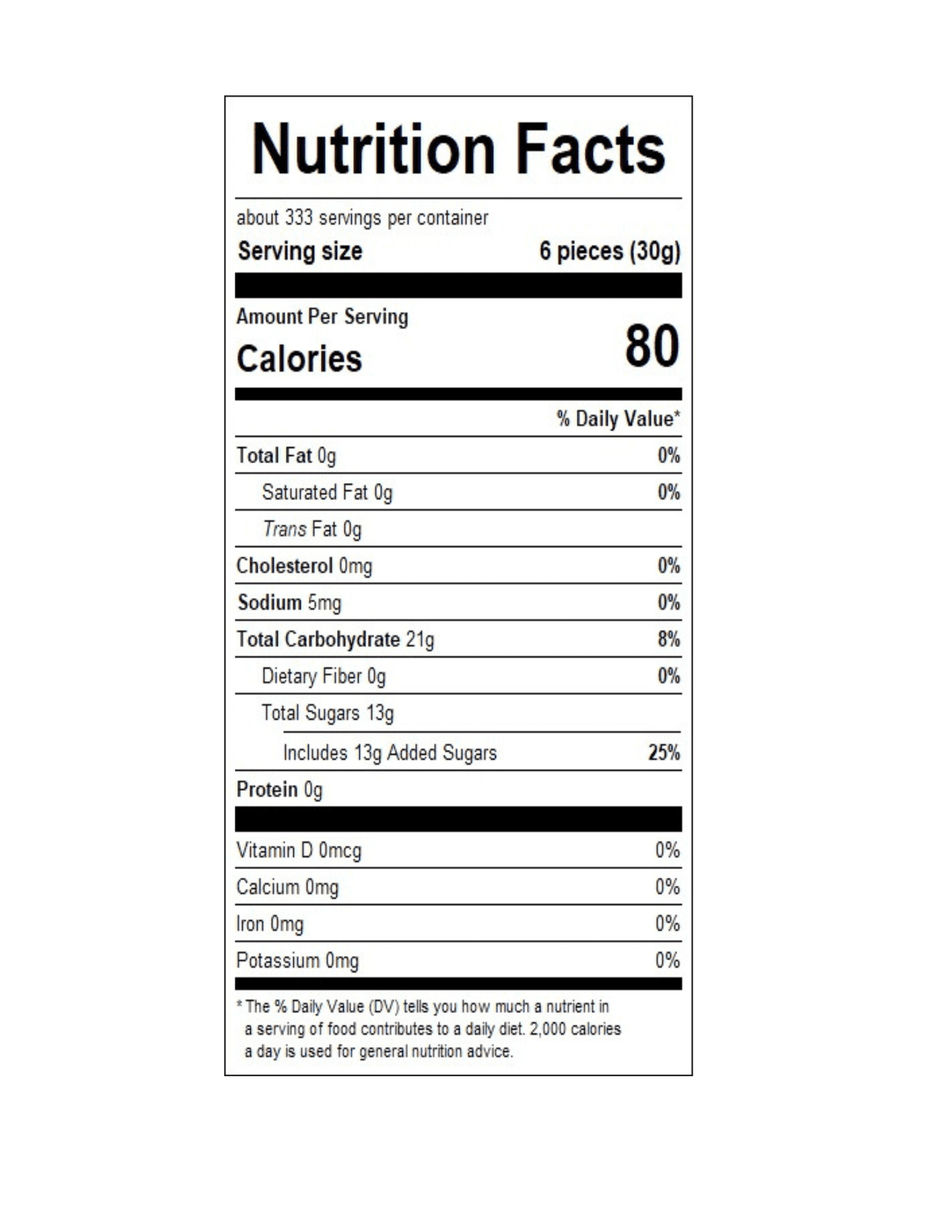 Canada Candy Company Ju Jubes - Bulk Bag