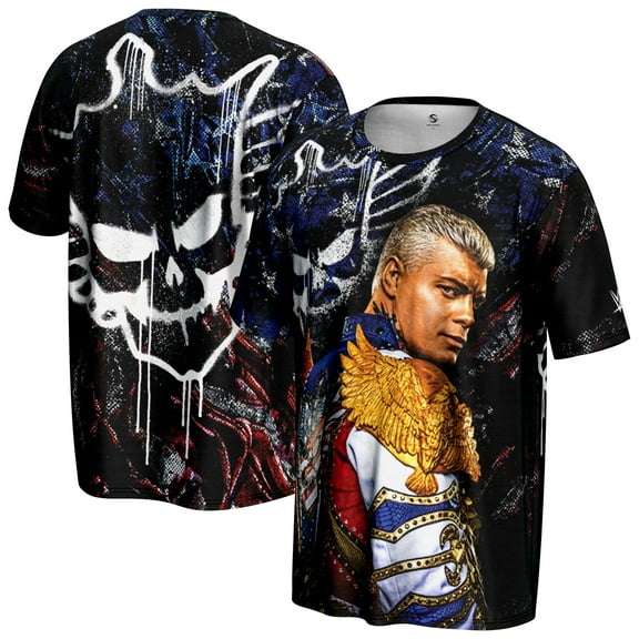 Men's ProSphere Black Cody Rhodes Adrenaline T-Shirt