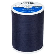 Coats & Clark All Purpose Navy Polyester Thread, 300 Yards