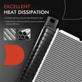 thumbnail image 5 of A-Premium Engine Coolant Radiator Assembly Compatible with Chevrolet Silverado 2500 & GMC Sierra 2500, 1999-2000, 6.0L, Manual Transmission, Replace# 52486597, 5 of 8