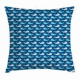 thumbnail image 1 of Ambesonne 20" x 20" Farmhouse Blue Polyester Decorative Pillow Cover, 1 of 2