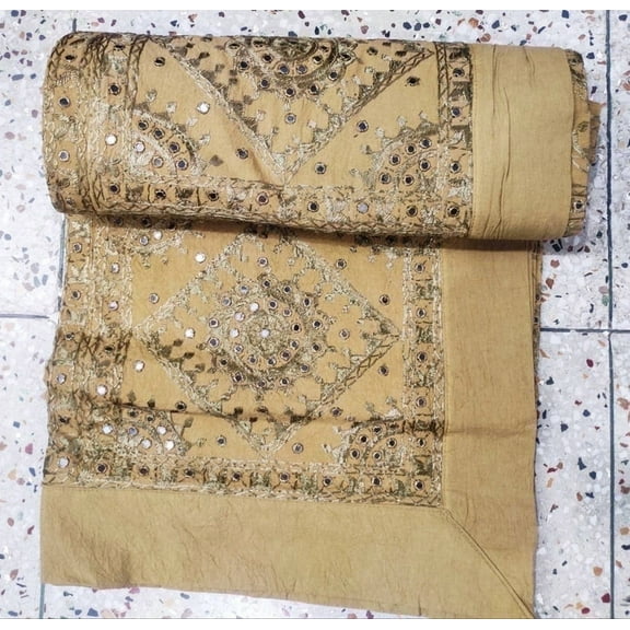 Shree Textile Store Art Deco Cotton Bedspread, Bedcover, Throw, 60x90 Inch, Breathable