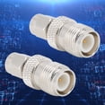 thumbnail image 4 of 2 Pcs Coaxial Connector SMA Female Plug to TNC Female Nickel Plated Brass Contact Adapter, 4 of 8