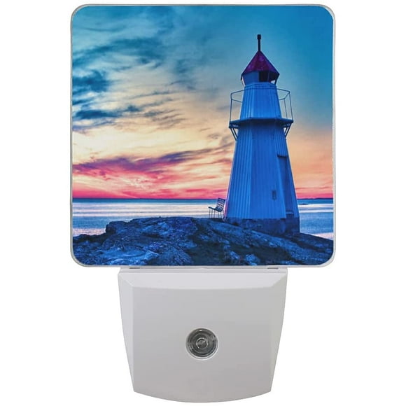 FYBTO 2 Pack Cartoon Fox Be Brave Quotes LED Night Light Dusk to Dawn Sensor Plug in Night Home Decor Desk Lamp for Adult