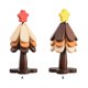 thumbnail image 4 of Posavasos de madera Speravity con forma de árbol color Estrella amarilla, 4 of 6