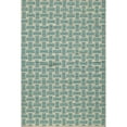 thumbnail image 1 of Momeni Laguna 5' X 8' Contemporary Hand Woven Wool Rug in Aqua, 1 of 3