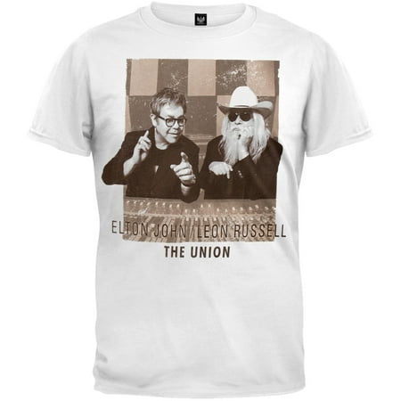 Elton John & Leon Russel - The Union T-Shirt (Leon Russell The Best Of Leon Russell)