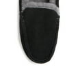 thumbnail image 5 of Fireside By Dearfoams Men's Melbourne Genuine Shearling Moccasin Slipper, 5 of 8