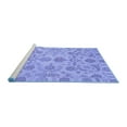 thumbnail image 2 of Ahgly Company Machine Washable Indoor Rectangle Oriental Blue Traditional Area Rugs, 2' x 5', 2 of 4