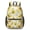 Black-2, variant on 17 Inch Lightweight Backpack,PVC Waterproof Oxford Fabric, Ergonomically Designed, with Large Capacity, Sunflower Print