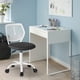 thumbnail image 2 of Silla de Escritorio HOMEMAKE FURNITURE Gris con Blanco Ajustable Moderno, 2 of 7