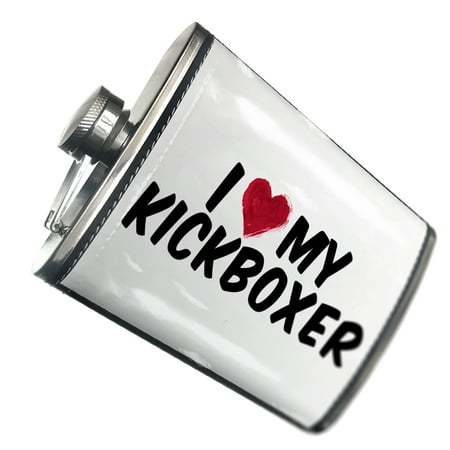 

NEONBLOND Flask I heart love my Kickboxer