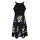 thumbnail image 2 of Vestido de mujer midi floral Sunnimix sin mangas Hombros Descubiertos Multicolor Rosa amarillo M, 2 of 8