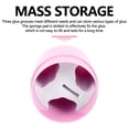 thumbnail image 3 of Eyelash Glue Storage Tank Eyelashes Extension Glue Adhesive Stand Jar Activated Sealed Box 4 Cells Container Pink, 3 of 8