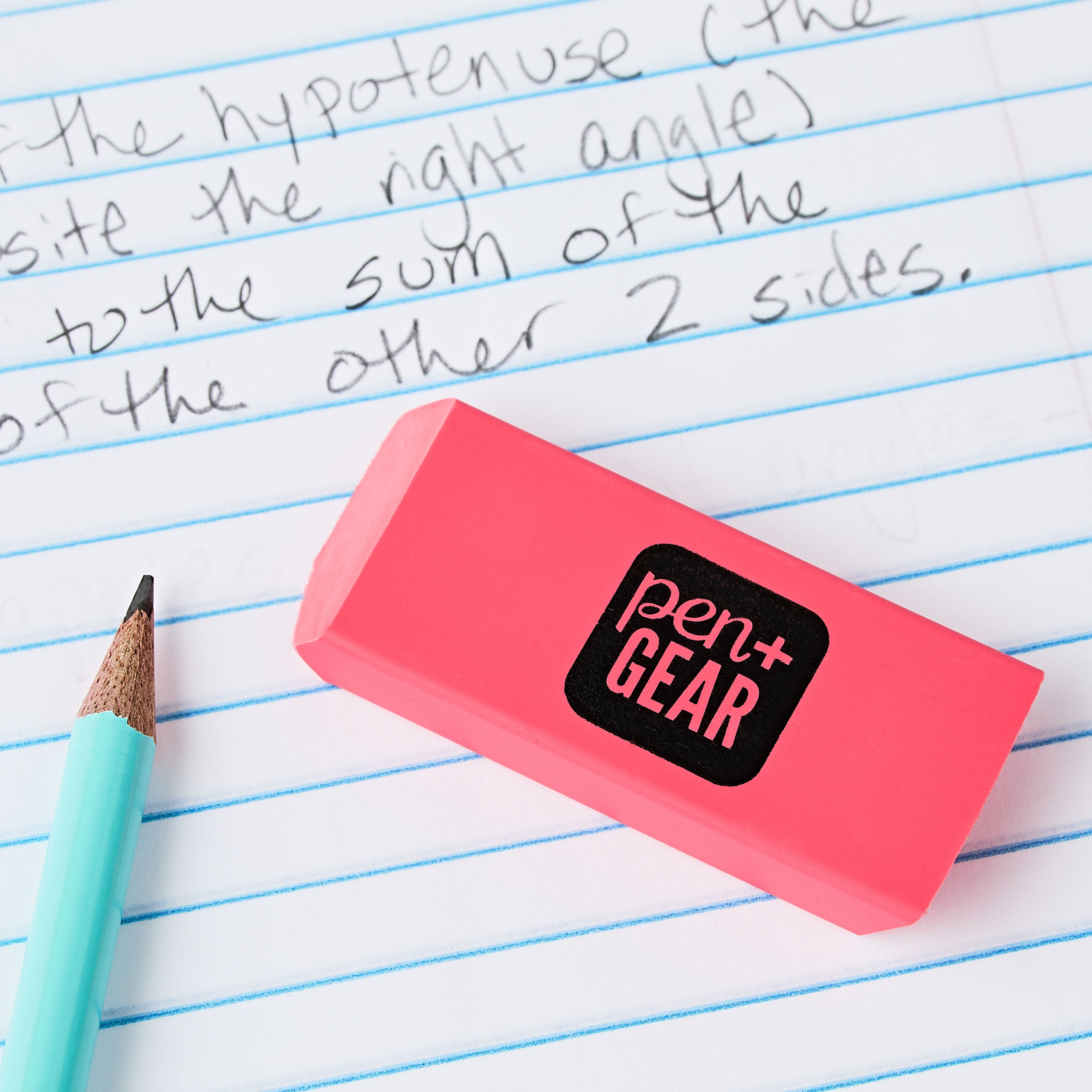 (2 pack) Pen+Gear 11-Count Combo Pack with Pink Block and Pencil Cap Accessories, Assorted Colors