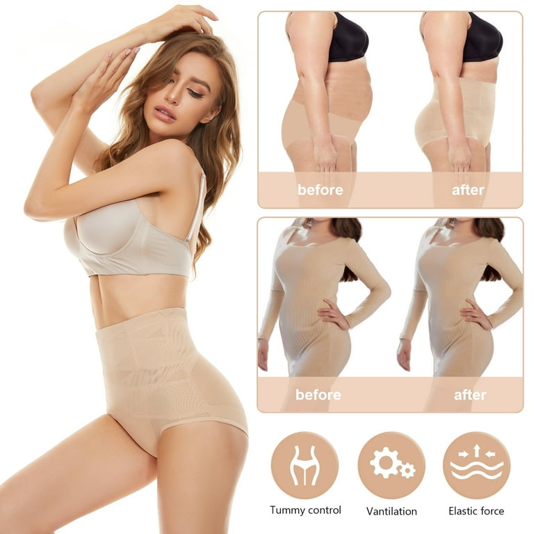 SIMIYA Tummy Control Shapewear Hi-Waisted Body Shaper for Women