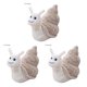 thumbnail image 2 of Vogacara Juguete de peluche para niños Caracol de peluche Juguete decorativo para el hogar Muñeca de caracol para niños Presente, 17 cm x 18 cm Type1 NO1 Vogacara CBP032592, 2 of 6