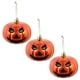 thumbnail image 4 of 3 Piezas Decoraciones De Calabaza Colgantes De Halloween Aterradoras Para Árbol Interior Exterior Naranja Nacarado, 4 of 8