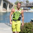 thumbnail image 2 of RS-25P Side Entry Impact Vest | Green | Customization Option | PWC Jet Ski Ride & Race (XXS/XS), 2 of 4