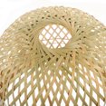thumbnail image 3 of OULII 1Pcs Woven Rattan Lampshade for Pendant Light Khaki Vintage Interior Designers, 3 of 5