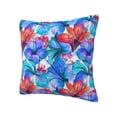 thumbnail image 2 of Wukai Bright Flowers Premium Polyester Fleece Pillow Covers with Hidden Zipper Closure,Luxuriously Soft and Durable-26"x26", 2 of 7