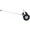 Gray + Steel, variant on Trailer Dolly with Pneumatic Tires - 600 Lb Tongue Weight Capacity, Steel Construction, 44 Handle for Effortless Maneuvering, Black