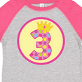 thumbnail image 4 of Inktastic Princess 3rd Birthday Girls Toddler T-Shirt, 4 of 5