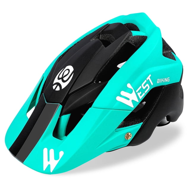 Gorra ciclista Casco de bicicleta liviano con forro suave extraíble y visera ajustable Hombres Mujer WEST BIKING Gorra ciclista