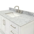 thumbnail image 4 of Ariel S049SCW2RVOWHT Magnolia 48" Free Standing Single Basin Vanity Set - White, 4 of 7