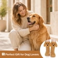 thumbnail image 2 of Funny 3D Golden Retriever Fuzzy Cozy Slipper Socks Gift for Women Teen Girl | Cute Animal Fluffy Thermal Socks Fun Dog Lovers Warm Gift Ideas for Birthday Valentines Easter Christmas Stocking Stuffer, 2 of 7