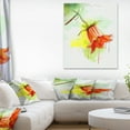 thumbnail image 1 of Croquis de Fleurs Rouges - Impression sur Toile, 1 of 1