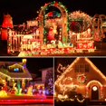 thumbnail image 3 of Cadena de luces navideñas XTF2015, 105 pies, 300 LED, 9 modos, 3 of 9