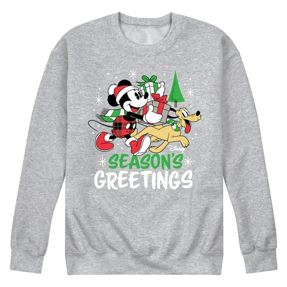 Disney - Seasons Greetings - Men's Crew Fleece Sweatshirt Sweatshirt