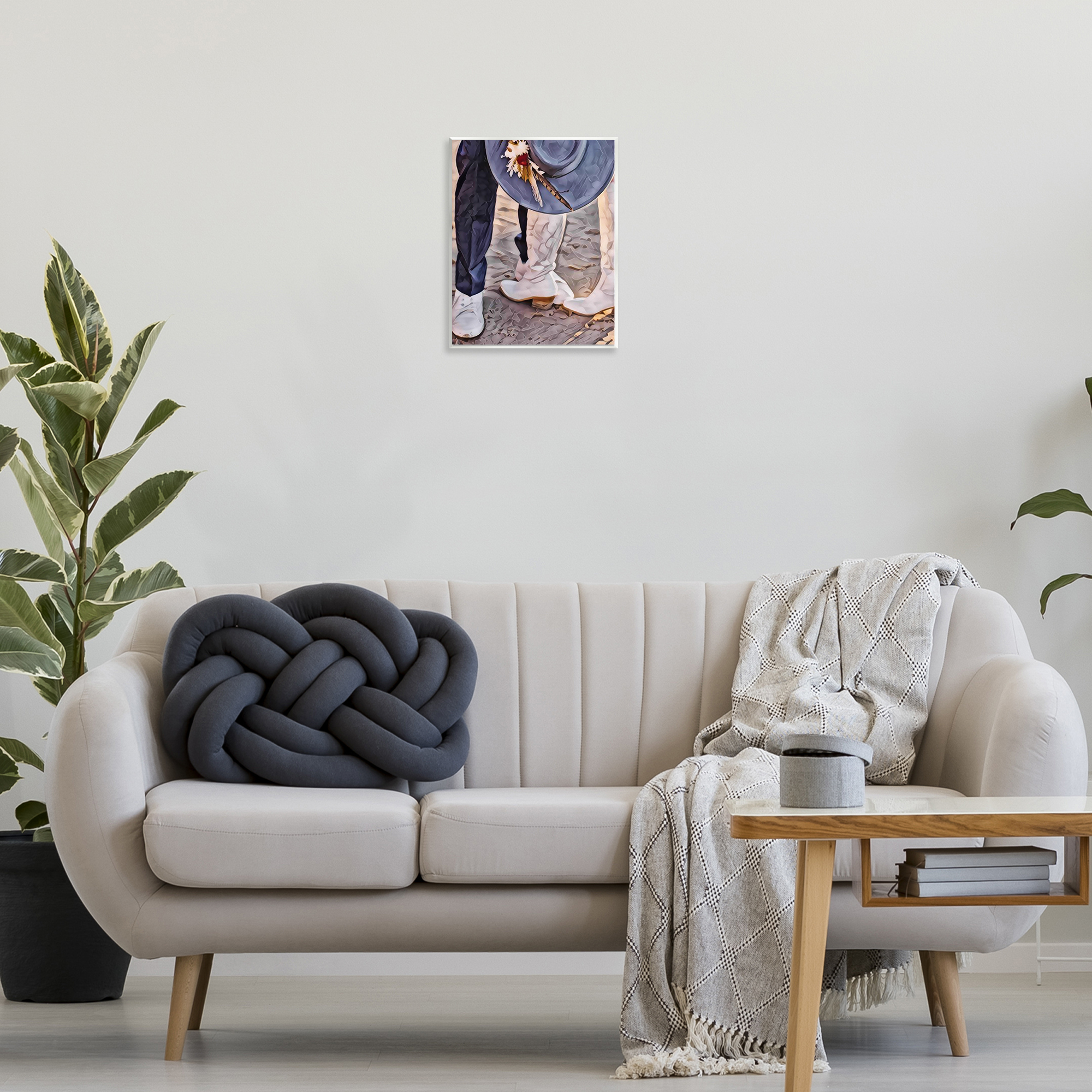 Elope In The Desert Wall Plaque Art, design by Jesse Keith