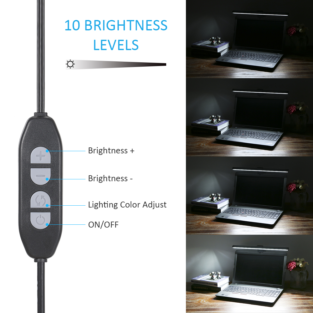 under monitor light